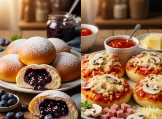 Domowe Ciasto Drożdżowe: Dwie Opcje – Słodko i Wytrawnie