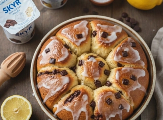 Puszyste i Zdrowe: Bułki Maślane ze Skyrem i Czekoladą